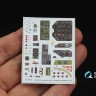 Quinta Studio QD32245 N1K2-J Shidenkai (Hasegawa) 3D Декаль интерьера кабины 1/32