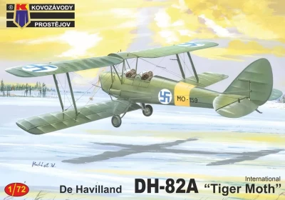 Kovozavody Prostejov 72519 DH-82A 'Tiger Moth' (4x camo) 1/72