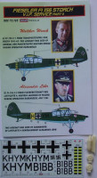 Kora Model DEC72195 Fi-156 Storch VIP service - Part II. декали декали 1/72