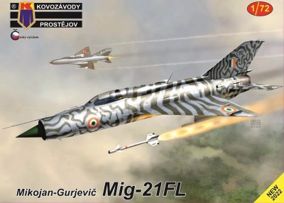 Kovozavody Prostejov 72367 MiG-21FL (3x camo) 1/72
