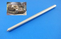 Model Gun MG-3570 Немецкая 88-мм пушка Pak 43/2 для самоходки "Фердинанд" / "Элефант" (Звезда 3653 / 3659), ствол-моноблок, без дульника 1/35
