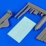 Aerobonus 480147 USAF Flightline 50 lb. CO2 extinguisher - wheeled 1/48