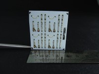 Metallic Details P72021 Luftwaffe seat belts late WWII (3D-Printed) 1/72