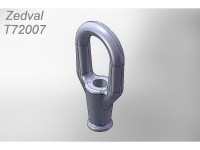 Zedval T72007 Трос Ф0,3 мм с коушами вариант 1 для авто бронетехники СССР и России 1/72