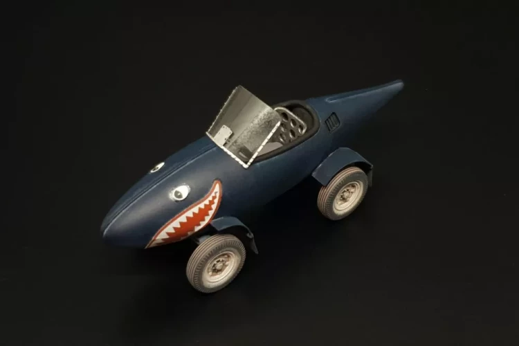 Brengun BRS-48018 U.S. Belly tank car (resin kit) 1/48