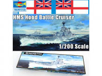 Trumpeter 03710 HMS Hood 1/200