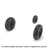 Armory ARAW72411 Blackburn/Hawker-Siddeley Buccaneer S.2B wheels with weighted tires 1/72