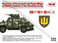 ICM 35748 Chevrons of Personnel & Camoufl. Mil.Vehicles 1/35