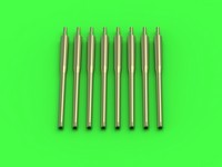 Master SM-350-083 IJN 12,7cm/50 (5in) 3rd Year Type barrels - for turrets without blastbags (8pcs) - most IJN destroyers built 1930-1945