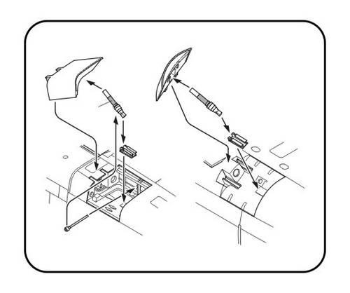 CMK 4225 TSR-2 Airbrakes set for Airfix kit 1/48