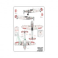 HGW 481007 Bf 109G-6/G-14 (HAS) - RIVETING SET 1/48