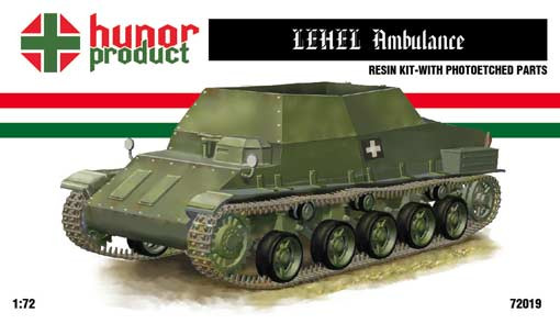 Hunor Product 72019 42M LEHEL Ambulance Tank 1/72