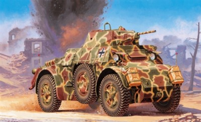 Italeri 06603 Танк-Грузовик Autoblinda AB 43