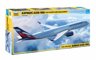 Звезда 7039 Пасс. авиалайнер &quot;Аэробус А-350-900&quot; 1/144