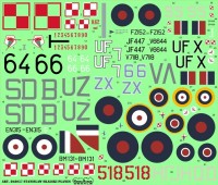 Model Maker Decals D48057 Stanislaw Skalski planes 1/48