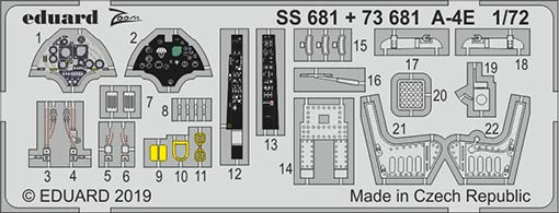 Eduard SS681 1/72 A-4E (HOBBYB)