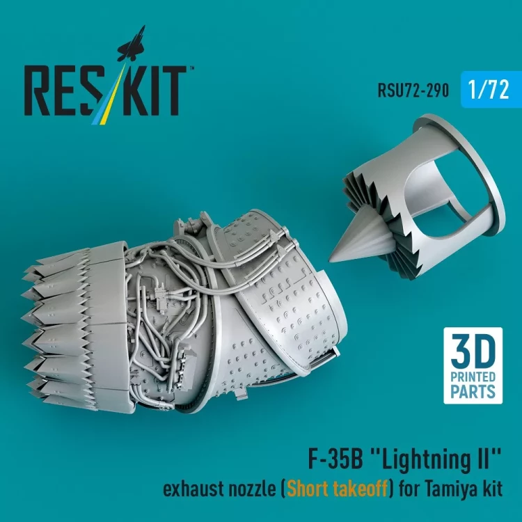Reskit U72290 F-35B 'Lightning' exh.nozzle (Short takeoff) 1/72