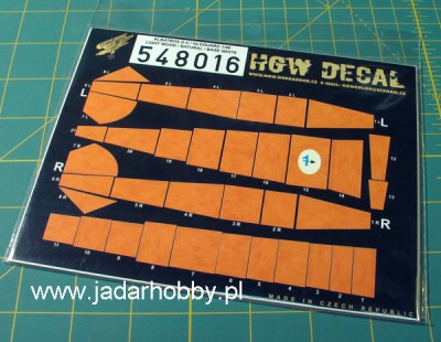HGW 548016 Albatros D.V/Va Light Wood / Natural/Base White декаль 1/48