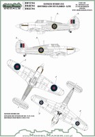 Model Maker Decals IM32704 Hawker Hurricane roundels and fin flashes-LATE 1/32