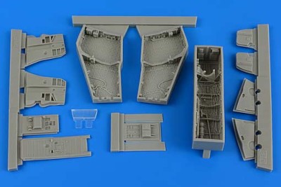 Aires 4688 F-4C/D Phantom II wheel bay with covers 1/48