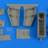 Aires 4688 F-4C/D Phantom II wheel bay with covers 1/48