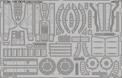 Eduard 32388 SET A-6E TRAM undercarriage (TRUMP) 1/32