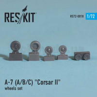 ResKit RS72-0018 A-7 "Corsair II" (A/B/C/E) wheels set 1/72