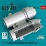 Reskit U48537 F/A-18 Hornet exhaust nozzles (KIN) 1/48