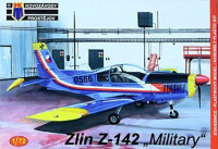 Kovozavody Prostejov 72143 1/72 Zlin Z-142 Military (3x camo)