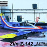 Kovozavody Prostejov 72143 Zlin Z-142 Military (3x camo) 1/72