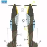 Lf Model M48135 Mask He-112E Romania Camouflage Painting 1/48