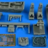 Aires 4940 F/A-18F Super Hornet cockpit set (MENG) 1/48