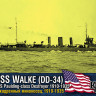Comrig 70670 USS Paulding-class DD-34 Walke, 1911-1919 1/700