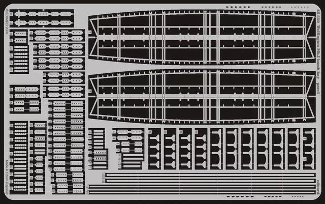 Eduard 48550 SET Wellington bomb bay (TRUMP) 1/48