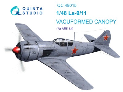 Quinta studio QC48015 Ла-9/11 (для модели ARK) набор остекления 1/48