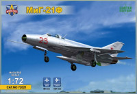 Modelsvit 72021 Фронтовой истребитель МиГ-21Ф 1:72