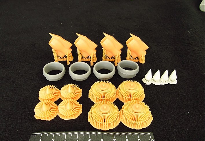 Metallic Details MDR14452 Airbus A380-800 Trent 900 engines x 4 (designed to be used with Revell kits) (3d-printed) 1/144