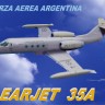 Mach 2 MACHGP084 Gates Learjet 35A Argentina Air Force 1/72