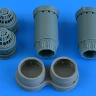 Aires 4929 Sepecat Jaguar GR.1/GR.1a exh.nozzles (AIRF) 1/48