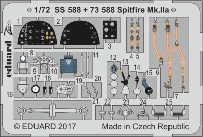 Eduard BIG72126 Spitfire Mk.IIa 1/72