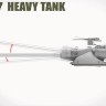 Takom 2203 Американский тяжёлый танк T 57 1/35