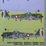 Kora Model NDT72042 Ki-43 Oscar French AF - Indochina Pt.1 декали декали 1/72