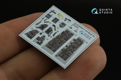 Quinta studio QDS-48400 F-16C block 25 (Kinetic 2022г. разработки) (Малая версия) 1/48