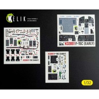 Reskit K32051 F-15C (early)- interior 3D (TAM) 1/32