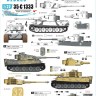 Star Decals 35-C1333 Pz.Kpfw.VI Tiger I sPzAbt 502 # 1.Initial / Early production Tigers 1942-43 1/35