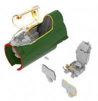 Eduard 648129 MiG-21R interior