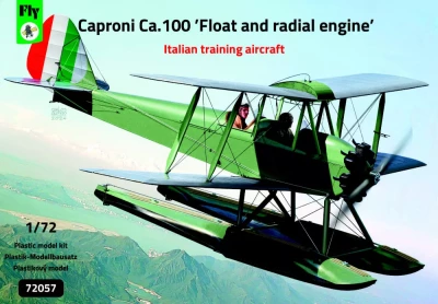 Fly model 72057 Caproni Ca.100 Float&amp;Radial engine (4x camo) 1/72