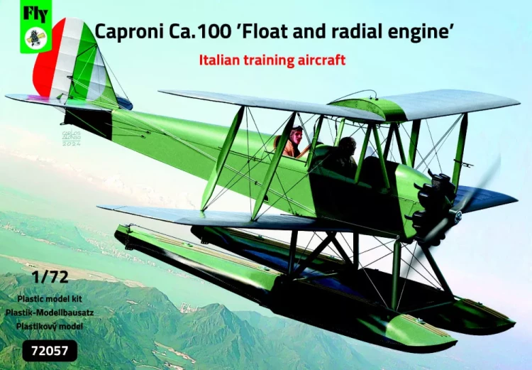 Fly 72057 Caproni Ca.100 Float&Radial engine (4x camo) 1/72