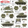 Star Decals 72-A1093 British Shermans in Italy.Sherman Mk.IIA (76mm), Sherman Mk.III, Sherman Mk.III DD 1/72