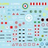 Star Decals 72-A1093 British Shermans in Italy.Sherman Mk.IIA (76mm), Sherman Mk.III, Sherman Mk.III DD 1/72